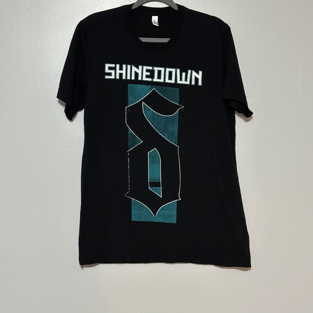 Shinedown "I Got A 4 Letter Word" Tour 2019 T-Shirt Black Size Large